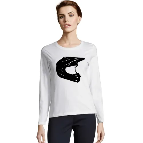 Endurohelm Frauen T-Shirt