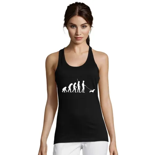 Evolution Dackel Frauen T-Shirt