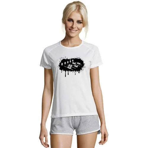 Farbklecks Mischpult Frauen T-Shirt