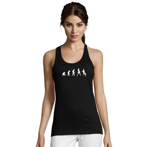 Flötenspielerin Evolution Flötenspieler Flöte Frauen T-Shirt