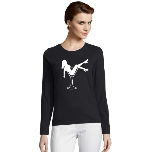 Frau im Glas Frauen T-Shirt