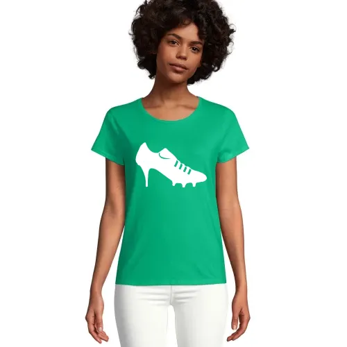 Frauen Fußballschuhe Frauen T-Shirt