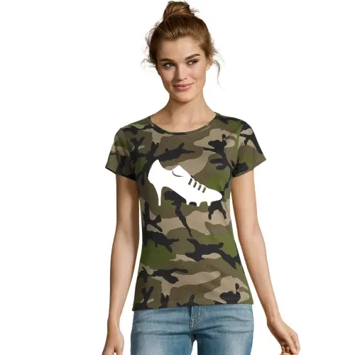 Frauen Fußballschuhe Frauen T-Shirt