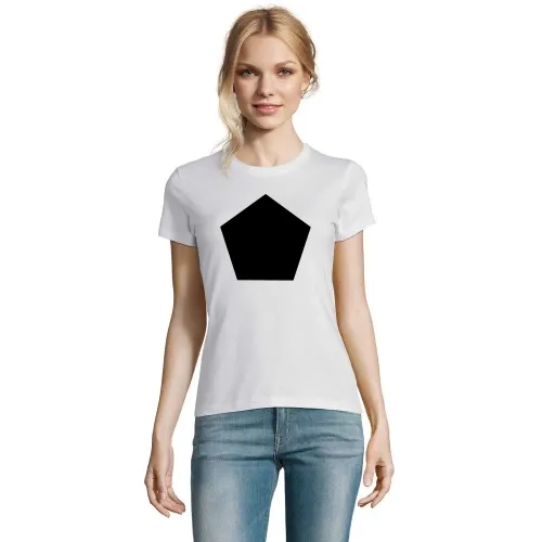 Fünfeck Frauen T-Shirt