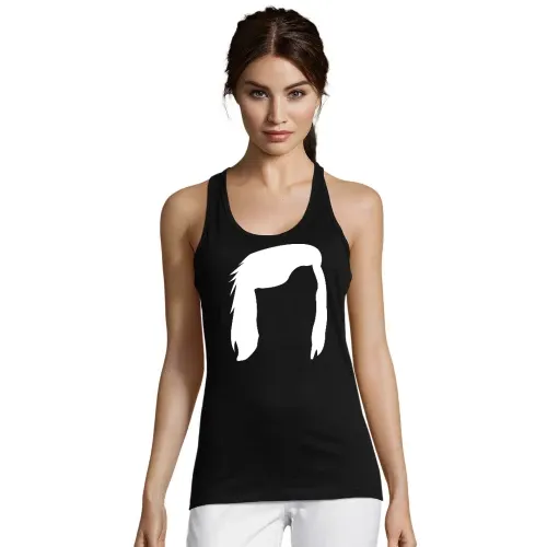 Fußballer Frisur Frauen T-Shirt