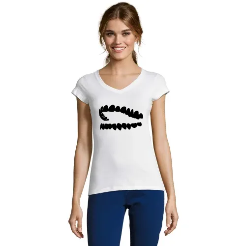 Gebiss Zähne Frauen T-Shirt