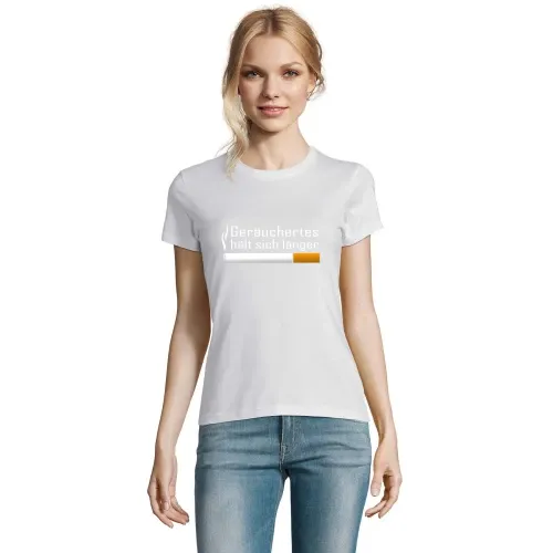 Geräuchertes hält sich länger T-Shirt Frauen Imperial