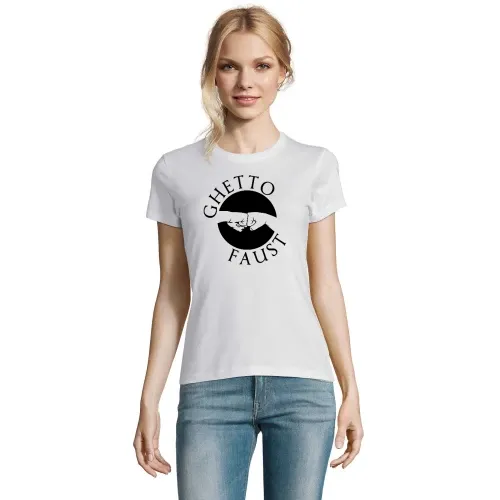 Ghettofaust mit Text T-Shirt