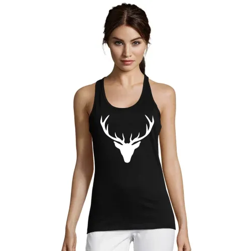 Hirschgeweih Frauen T-Shirt