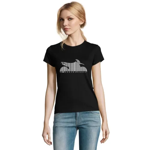 I Love Enduro Cross Barcode T-Shirt