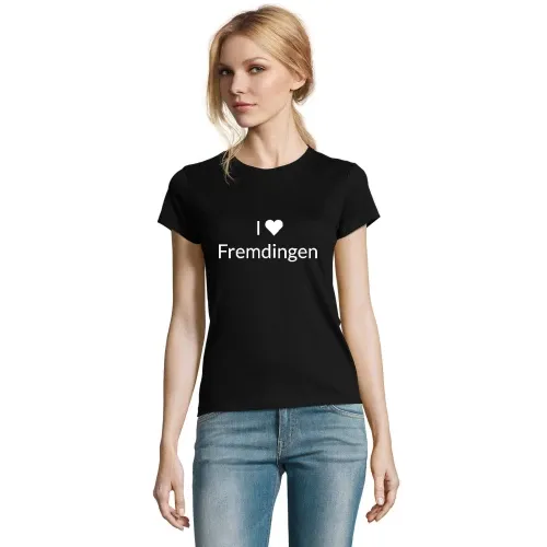 I Love Fremdingen T-Shirt Frauen Imperial