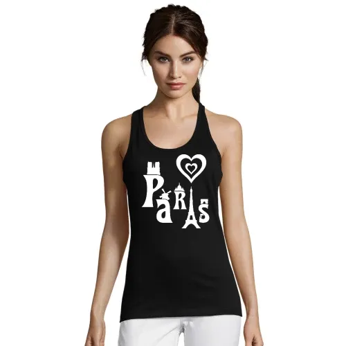 I Love Paris Frauen T-Shirt