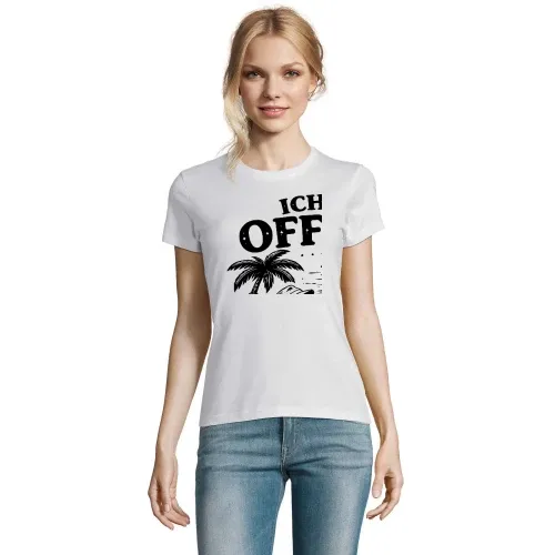 Ich bin Offline Frauen T-Shirt