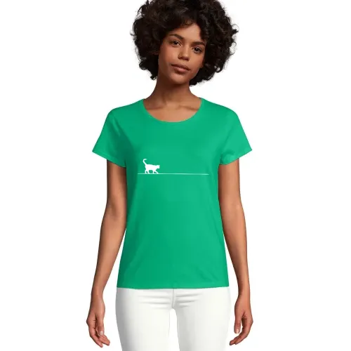 Katzengang Frauen T-Shirt