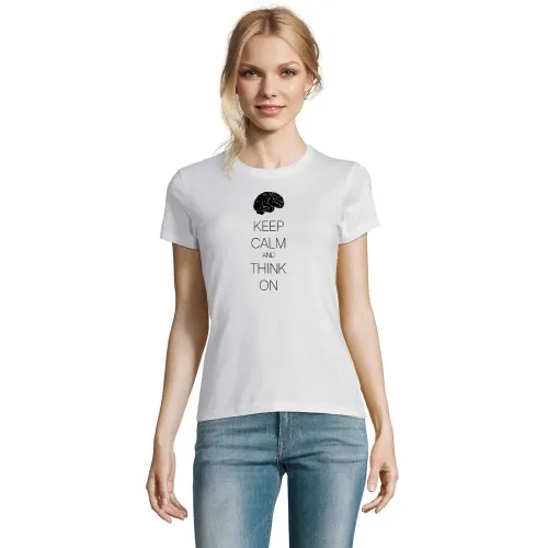 keep calm and think on T-Shirt