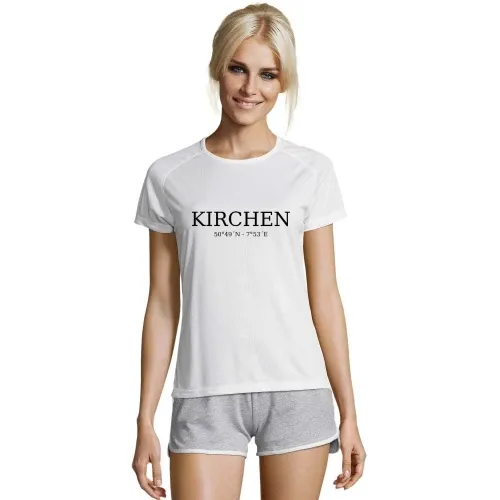 Kirchen Koordinaten Frauen T-Shirt