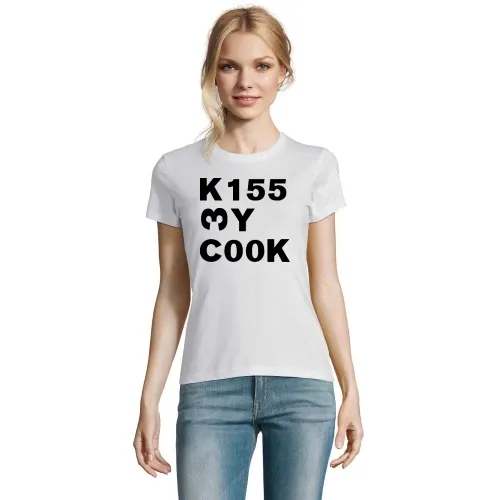kiss my cook Frauen T-Shirt