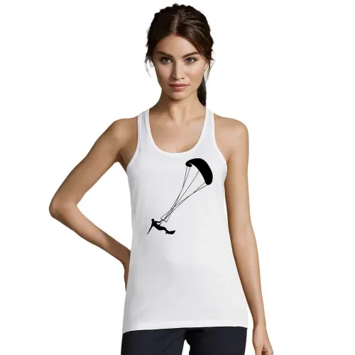 Kiten Kitesurfen Frauen T-Shirt