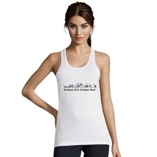 Kommt Zeit, kommt Rad. Frauen T-Shirt