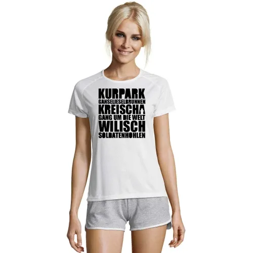 Kreischa Sehenswürdigkeiten T-Shirt Frauen Sporty