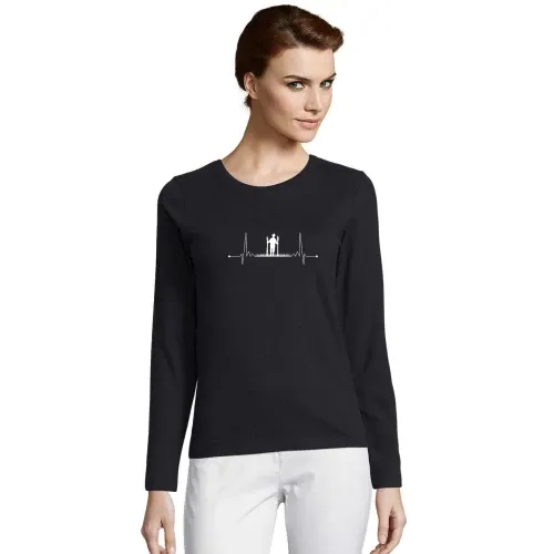 Landwirt Puls Farmer Herzschlag Feldarbeiter Frauen T-Shirt