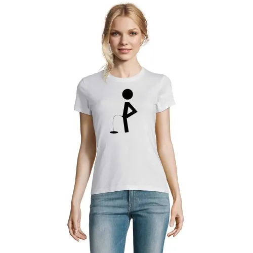 Manneken pis Frauen T-Shirt