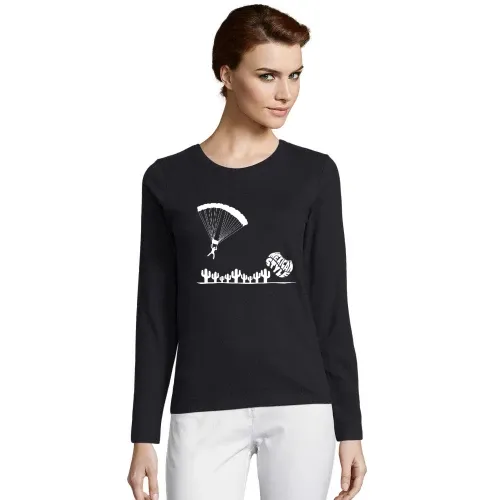Mexikanischer Fallschirmspringer Frauen T-Shirt