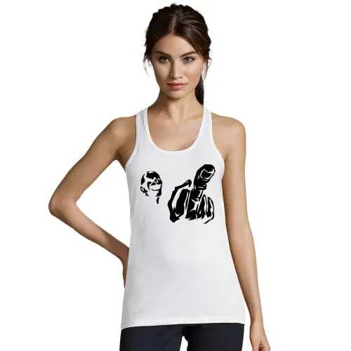 Mittelfinger Fratze Frauen T-Shirt