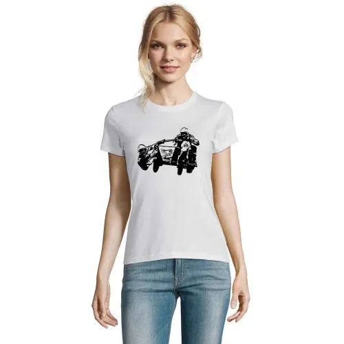 Motocross mit Beiwagen T-Shirt