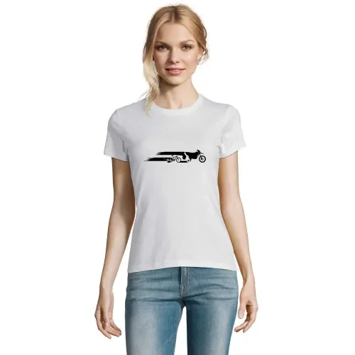 Motorrad Enduro Evolution Schweif T-Shirt