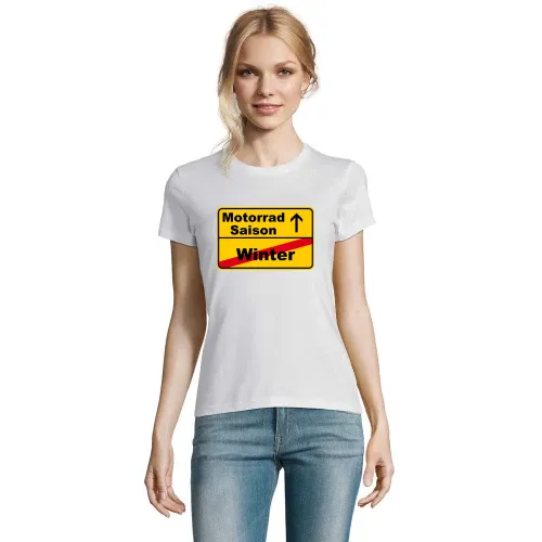Motorradsaison vs. Winter T-Shirt