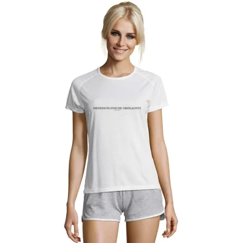 Niederschlesische Oberlausitz Koordinaten T-Shirt Frauen Sporty