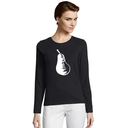 Obst Birne und Glühbirne Frauen T-Shirt
