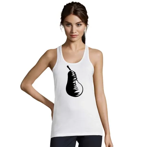 Obst Birne und Glühbirne Frauen T-Shirt