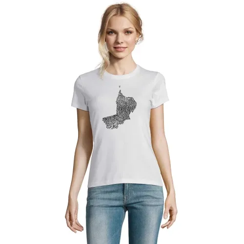 Oman Fingerabdruck Frauen T-Shirt
