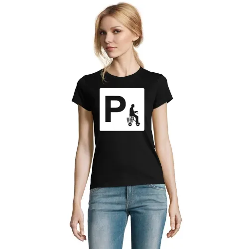 Parken mit Rollator T-Shirt Frauen Imperial