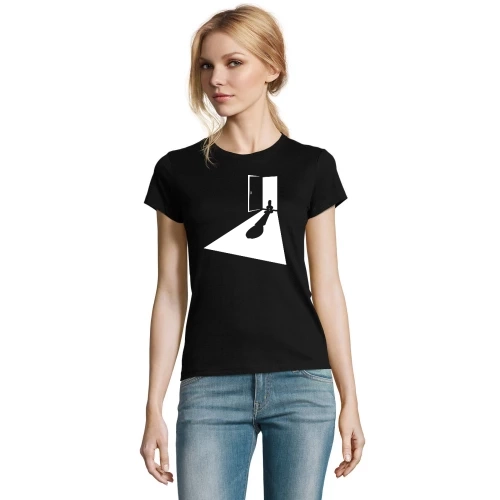 Penis Türrahmen Frauen T-Shirt