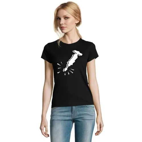 Presslufthammer Frauen T-Shirt Presslufthammer T-Shirt