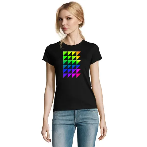 Regenbogendreiecke T-Shirt