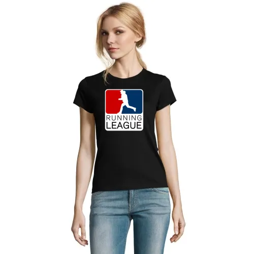 Running League Platzsturm Liga Fussball T-Shirt