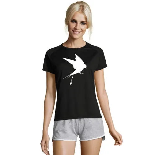 Scheißende Schwalbe Frauen T-Shirt
