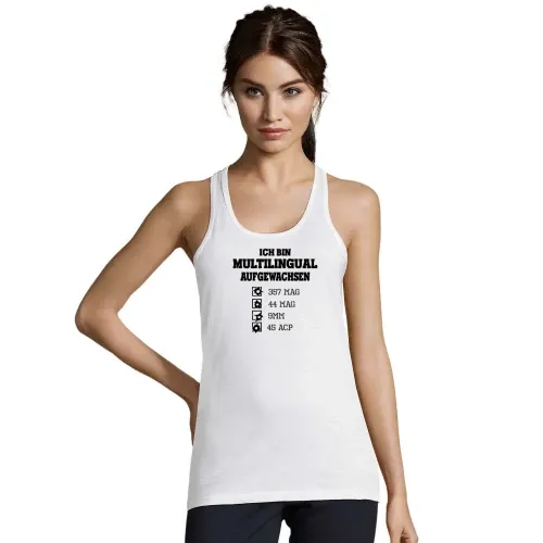 Schießstand Schützenverein Pistolen Sprache Spruch Frauen T-Shirt