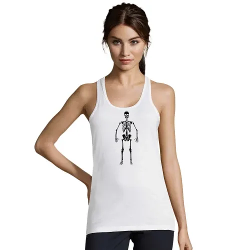 Skelett Frauen T-Shirt