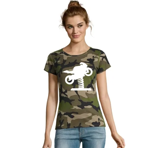 Spielplatzmotorrad zum Wackeln Frauen T-Shirt
