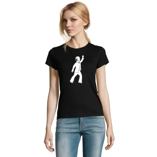 Tänzer mit Motorradhelm T-Shirt