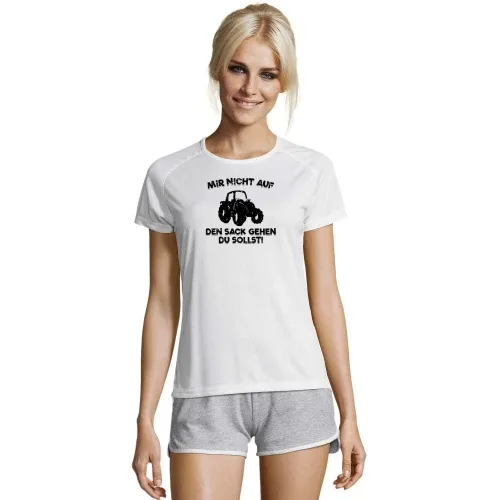 Traktor Nicht Auf Den Sack Gehen Du Sollst! Spruch Frauen T-Shirt