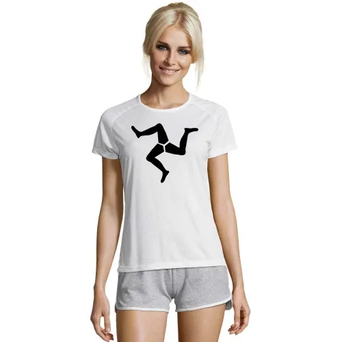 Triskele Isle of Man Frauen T-Shirt