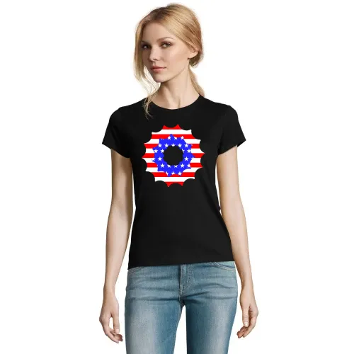 USA Ritzel T-Shirt Frauen Imperial