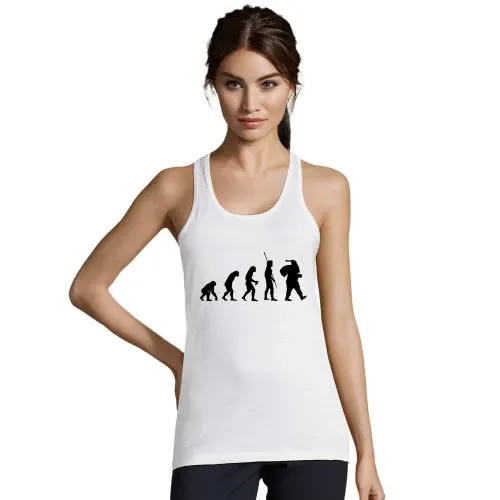 Weihnachtsmann Evolution Frauen T-Shirt