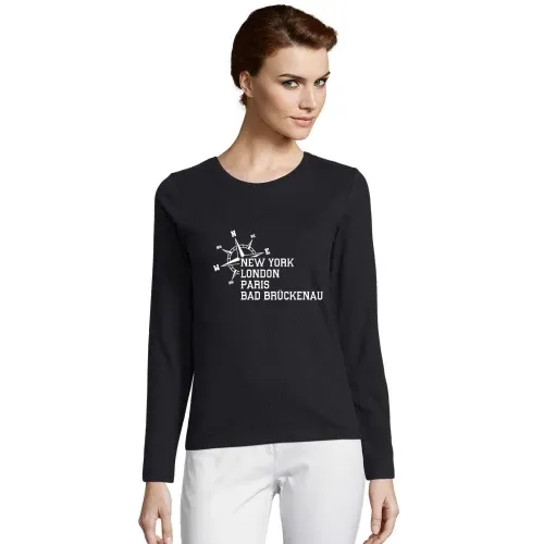 Weltstadt Bad Brückenau T-Shirt Frauen Imperial LSL